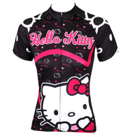 HELLO KITTY Princess Women's Top Cycling Jersey Jacket T-shirt Summer Spring Autumn Clothes Sportswear Cartoon World Black Kit NO.538 -  Cycling Apparel, Cycling Accessories | BestForCycling.com 
