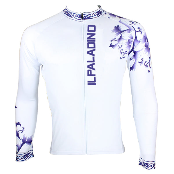ILPALADINO Purple Decorative Cool Graphic Arm Print Men's Cycling Long/Short-sleeve White Jerseys - Spring Summer Exercise Wear Bicycling Pro Cycle Clothing Racing Apparel Outdoor Sports Leisure Biking Shirts Team Kit Personalized Styles NO.024 -  Cycling Apparel, Cycling Accessories | BestForCycling.com 