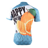 Happy Cycling Summer Fruit Orange Men's Short-Sleeve Cycling Jersey Suit NO.176 -  Cycling Apparel, Cycling Accessories | BestForCycling.com 