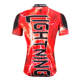 Ilpaladino Flashing Lightning Natural Phenomenon Cycling Short-sleeve Suit /Jersey Exercise Bicycling Pro Cycle Clothing Racing Apparel Outdoor Sports Leisure Biking Shirts Team Kit Red NO.616 -  Cycling Apparel, Cycling Accessories | BestForCycling.com 