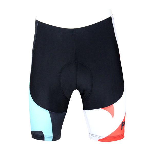 Blue Red Pattern Cycling Padded Bike Shorts Spandex Clothing and Riding Gear Summer Pant Road Bike Wear Mountain Bike MTB Clothes Sports Apparel Quick dry Breathable NO. DK061 -  Cycling Apparel, Cycling Accessories | BestForCycling.com 