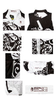 Traditional Japanese Samurai Cycling Black&White Jersey Men's Short-Sleeve Bicycling Summer Shirts NO.687 -  Cycling Apparel, Cycling Accessories | BestForCycling.com 