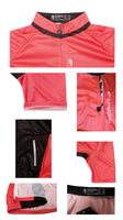 Ilpaladino Simple Red&Black Men's Breathable Short-Sleeve Cycling Jersey Bicycling Shirts Summer Quick Dry Sportswear Apparel Outdoor Sports Gear Leisure Biking T-shirt NO.703 -  Cycling Apparel, Cycling Accessories | BestForCycling.com 