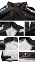 ILPALADINO Aggressive Dragon Cool Graphic Blue Arm Print Men's Cycling Long-sleeve Black Jerseys - Spring Summer Exercise Wear Bicycling Pro Cycle Clothing Racing Apparel Outdoor Sports Leisure Biking Shirts Team Kit Personalized Styles NO.373 -  Cycling Apparel, Cycling Accessories | BestForCycling.com 