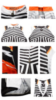 Stripy Orange Men's Cycling Sleeveless Bike Jersey T-shirt Summer Spring Road Bike Wear Mountain Bike MTB Clothes Sports Apparel Top NO.W 673 -  Cycling Apparel, Cycling Accessories | BestForCycling.com 