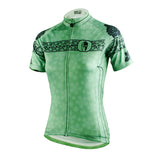 Ilpaladino Green Flower Summer Women's Short-Sleeve Cycling Suit/Jersey Biking Shirts Breathable Outdoor Sports Gear Leisure Biking T-shirt Sports Clothes NO.626 -  Cycling Apparel, Cycling Accessories | BestForCycling.com 