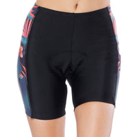 Elegance Tropical Plant Flower Womans Spinning Cycling Padded Bike Shorts UPF 50+ Spandex Clothing and Riding Gear Summer Pant Road Bike Wear Mountain Bike MTB Clothes Sports Apparel Quick dry Breathable NO. 791 -  Cycling Apparel, Cycling Accessories | BestForCycling.com 