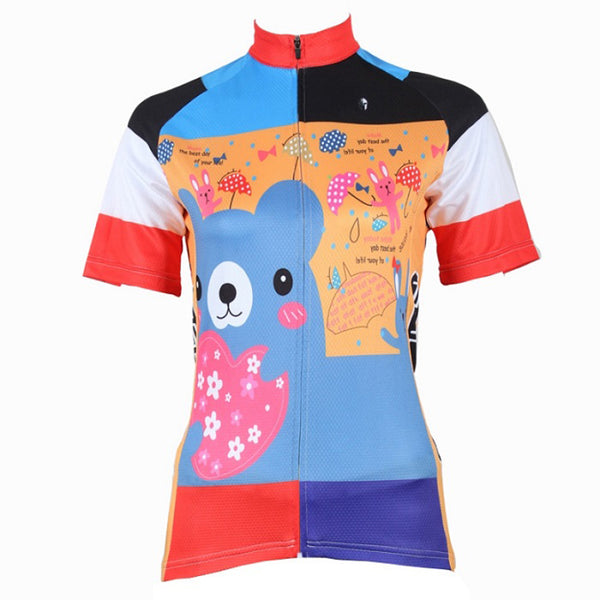 ILPALADINO Cute Pet Bear Cycling Jersey Bicycling Summer Pro Cycle Apparel Outdoor Sports Leisure Biking Shirts Breathable and Comfortable NO.210 -  Cycling Apparel, Cycling Accessories | BestForCycling.com 