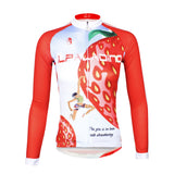 ILPALADINO  Women's Long Sleeves Cycling Jersey Winter Pro Cycle Clothing Racing Apparel Outdoor Sports Leisure Biking shirt (Velvet) NO.735 -  Cycling Apparel, Cycling Accessories | BestForCycling.com 