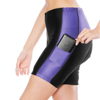 Fish Ocean Blue Womans Cycling Spinning Padded Bike Shorts UPF 50+ Spandex Clothing and Riding Gear Summer Pant Road Bike Wear Mountain Bike MTB Clothes Sports Apparel Quick dry Breathable NO. 796 -  Cycling Apparel, Cycling Accessories | BestForCycling.com 
