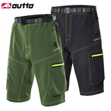 Mens Outdoor Cycling Shorts Outdoor Sports MTB Shorts Mountain Bike Biking Pants with Zip Pockets Grey/Green #1506 -  Cycling Apparel, Cycling Accessories | BestForCycling.com 