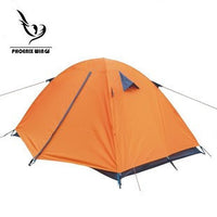 Extra Large Single-layer Curtain Aluminum Rod Pole Wild Camping Family Dome Travel Backpacking Tents with Carry Bag Outdoor Shelters Blue/Orange -  Cycling Apparel, Cycling Accessories | BestForCycling.com 