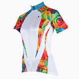 Ilpaladino Rose Patterns Elegant Women's Summer Short-Sleeve Cycling Jersey  Spring Autumn Exercise Bicycling Pro Cycle Clothing Racing Apparel Outdoor Sports Leisure Biking Shirts Breathable Sport Clothes NO.224 -  Cycling Apparel, Cycling Accessories | BestForCycling.com 