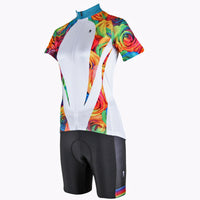 ILPALADINO Women's Long Sleeves Yellow Cycling Clothing Apparel Outdoor Sports Leisure Biking Shirt Suits with Tights NO.224 -  Cycling Apparel, Cycling Accessories | BestForCycling.com 