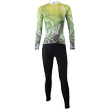 Ilpaladino Lilies Grace Woman's Cycling short/long-sleeve Jersey/Suit Kit Spring Summer Sportswear Apparel Outdoor Sports Gear Green/Purple/Red -  Cycling Apparel, Cycling Accessories | BestForCycling.com 