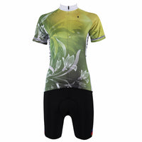 Ilpaladino Lilies Grace Woman's Cycling short/long-sleeve Jersey/Suit Kit Spring Summer Sportswear Apparel Outdoor Sports Gear Green/Purple/Red -  Cycling Apparel, Cycling Accessories | BestForCycling.com 