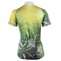 Ilpaladino Lilies Grace Woman's Cycling short/long-sleeve Jersey/Suit Kit Spring Summer Sportswear Apparel Outdoor Sports Gear Green/Purple/Red -  Cycling Apparel, Cycling Accessories | BestForCycling.com 