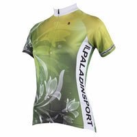 Ilpaladino Lilies Grace Woman's Cycling short/long-sleeve Jersey/Suit Kit Spring Summer Sportswear Apparel Outdoor Sports Gear Green/Purple/Red -  Cycling Apparel, Cycling Accessories | BestForCycling.com 