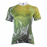 Ilpaladino Lilies Grace Woman's Cycling short/long-sleeve Jersey/Suit Kit Spring Summer Sportswear Apparel Outdoor Sports Gear Green/Purple/Red -  Cycling Apparel, Cycling Accessories | BestForCycling.com 