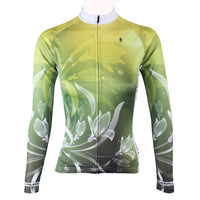 Ilpaladino Lilies Grace Woman's Cycling short/long-sleeve Jersey/Suit Kit Spring Summer Sportswear Apparel Outdoor Sports Gear Green/Purple/Red -  Cycling Apparel, Cycling Accessories | BestForCycling.com 