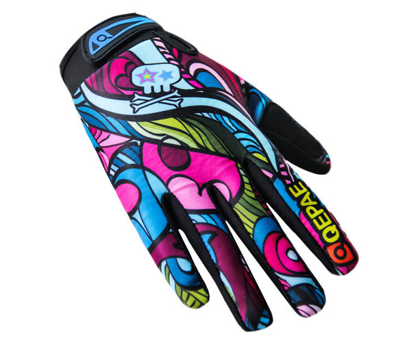Bike MTB gloves with Cartoon pattern design for off-road motorcycles -  Cycling Apparel, Cycling Accessories | BestForCycling.com 