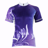 Ilpaladino Lilies Grace Woman's Cycling short/long-sleeve Jersey/Suit Kit Spring Summer Sportswear Apparel Outdoor Sports Gear Green/Purple/Red -  Cycling Apparel, Cycling Accessories | BestForCycling.com 
