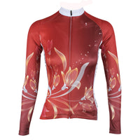 Ilpaladino Lilies Grace Woman's Cycling short/long-sleeve Jersey/Suit Kit Spring Summer Sportswear Apparel Outdoor Sports Gear Green/Purple/Red -  Cycling Apparel, Cycling Accessories | BestForCycling.com 