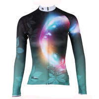 ILPALADINO  Women's Long Sleeves Dark Green Cycling Jersey with Tights Spring Autumn Pro Cycle Clothing Racing Apparel Outdoor Sports Leisure Biking shirt NO.276 -  Cycling Apparel, Cycling Accessories | BestForCycling.com 