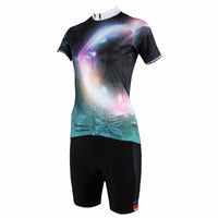 ILPALADINO  Women's Long Sleeves Dark Green Cycling Jersey with Tights Spring Autumn Pro Cycle Clothing Racing Apparel Outdoor Sports Leisure Biking shirt NO.276 -  Cycling Apparel, Cycling Accessories | BestForCycling.com 