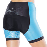 Blue Black Womans Cycling Spinning Padded Bike Shorts UPF 50+ Summer Pant Road Bike Wear Mountain Bike MTB Clothes Sports Apparel Quick dry Breathable NO. 798 -  Cycling Apparel, Cycling Accessories | BestForCycling.com 