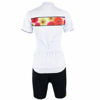 Chrysanthemum Women's Short-sleeve Cycling Jersey/Suit Spring Biking Shirts and Chest flowers Jersey 280 -  Cycling Apparel, Cycling Accessories | BestForCycling.com 