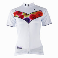 Chrysanthemum Women's Short-sleeve Cycling Jersey/Suit Spring Biking Shirts and Chest flowers Jersey 280 -  Cycling Apparel, Cycling Accessories | BestForCycling.com 