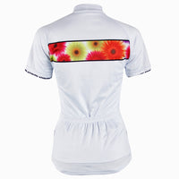 Chrysanthemum Women's Short-sleeve Cycling Jersey/Suit Spring Biking Shirts and Chest flowers Jersey 280 -  Cycling Apparel, Cycling Accessories | BestForCycling.com 