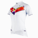 Chrysanthemum Women's Short-sleeve Cycling Jersey/Suit Spring Biking Shirts and Chest flowers Jersey 280 -  Cycling Apparel, Cycling Accessories | BestForCycling.com 