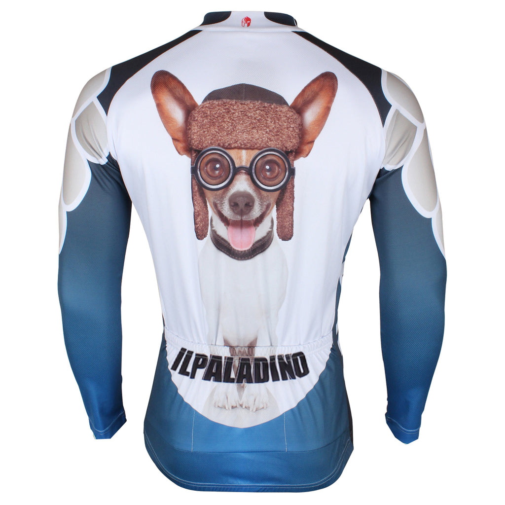 Ilpaladino Glasses Dog Animal Men's Long/Short-sleeve Cycling Bike jersey T-shirt Summer Spring Autumn Road Bike Wear Mountain Bike MTB Clothes Sports Apparel Top NO.285 -  Cycling Apparel, Cycling Accessories | BestForCycling.com 