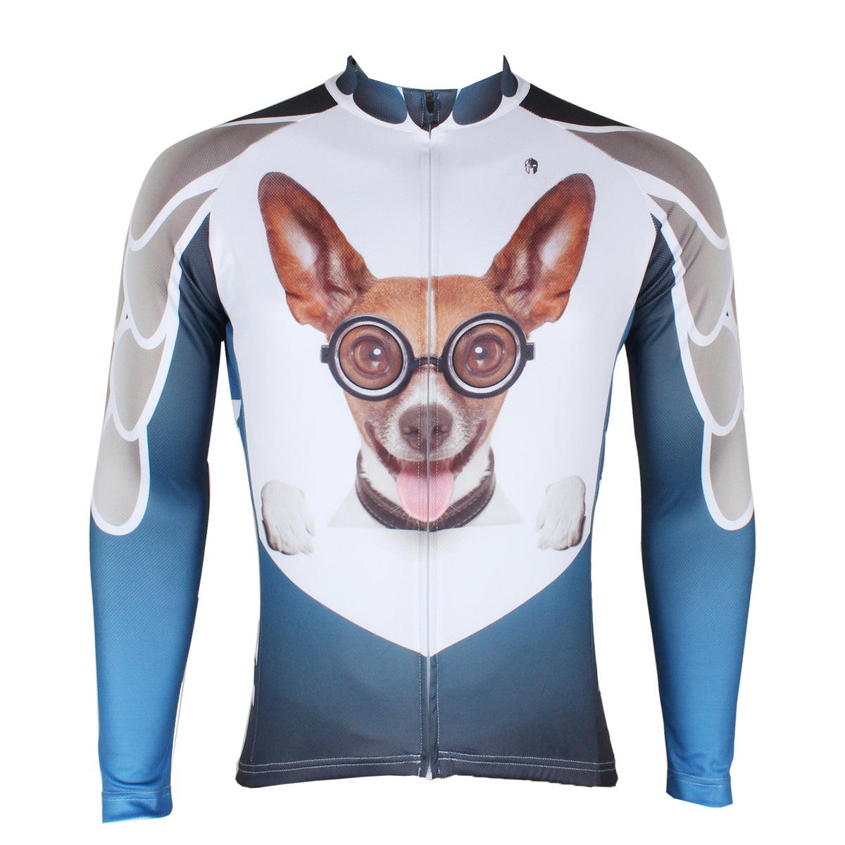 Ilpaladino Glasses Dog Animal Men's Long/Short-sleeve Cycling Bike jersey T-shirt Summer Spring Autumn Road Bike Wear Mountain Bike MTB Clothes Sports Apparel Top NO.285 -  Cycling Apparel, Cycling Accessories | BestForCycling.com 