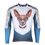 Ilpaladino Glasses Dog Animal Men's Long/Short-sleeve Cycling Bike jersey T-shirt Summer Spring Autumn Road Bike Wear Mountain Bike MTB Clothes Sports Apparel Top NO.285 -  Cycling Apparel, Cycling Accessories | BestForCycling.com 