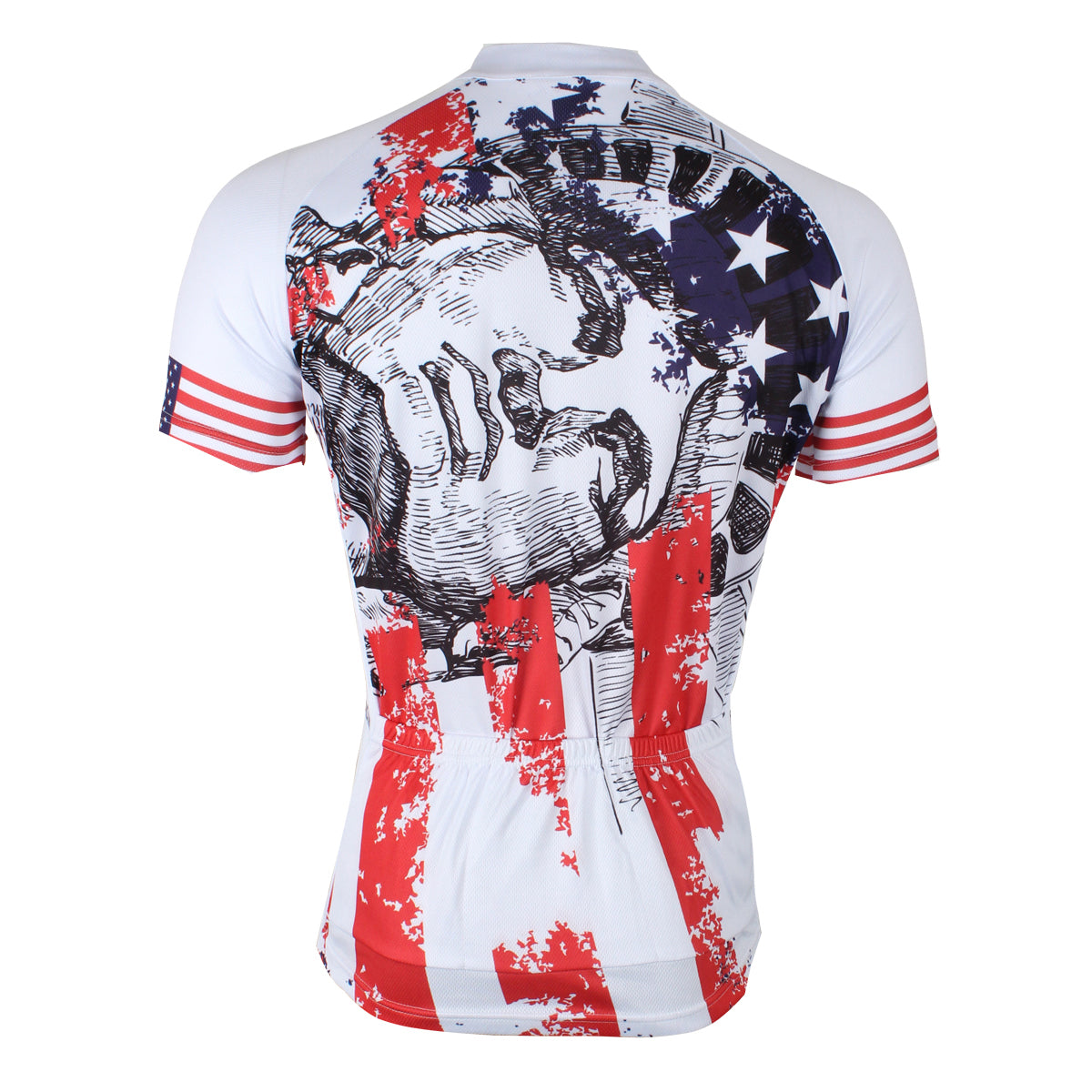 Ilpaladino American Style Statue of Liberty  Men's Long/Short-sleeve Cycling Bike jersey T-shirt Summer Spring Autumn Road Bike Wear Mountain Bike MTB Clothes Sports Apparel Top NO.293 -  Cycling Apparel, Cycling Accessories | BestForCycling.com 