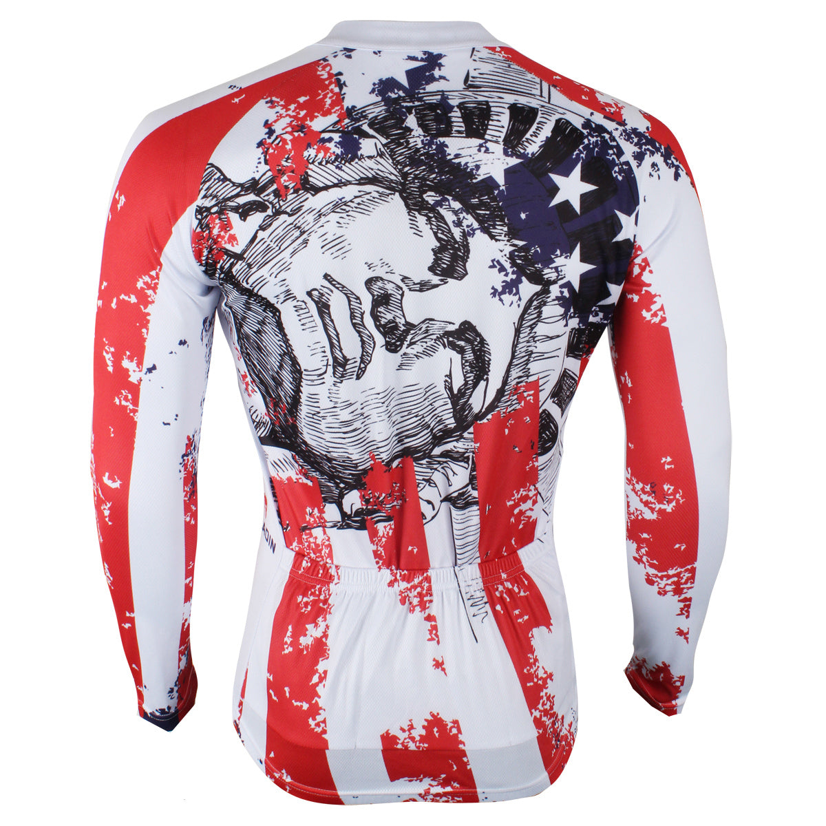 Ilpaladino American Style Statue of Liberty  Men's Long/Short-sleeve Cycling Bike jersey T-shirt Summer Spring Autumn Road Bike Wear Mountain Bike MTB Clothes Sports Apparel Top NO.293 -  Cycling Apparel, Cycling Accessories | BestForCycling.com 