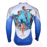ILPALADINO Mermaid Unisex Mernaid Long Sleeves Cycling Clothing Suits with Tights  Winter Exercise Bicycling Pro Cycle Clothing Racing Apparel Outdoor Sports Leisure Biking Shirts (Velvet) NO.294 -  Cycling Apparel, Cycling Accessories | BestForCycling.com 