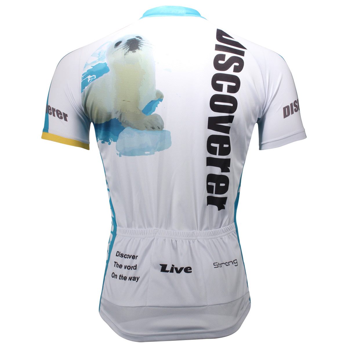Ilpaladino Snow Polar Bear Men's Long/Short-sleeve Cycling Bike jersey T-shirt Summer Spring Autumn Road Bike Wear Mountain Bike MTB Clothes Sports Apparel Top NO.299 -  Cycling Apparel, Cycling Accessories | BestForCycling.com 