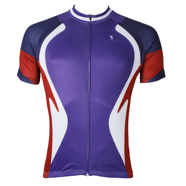 Ilpaladino Funnel Purple Cycling Short-sleeve Jersey Exercise Bicycling Pro Cycle Clothing Racing Apparel Outdoor Sports Leisure Biking Shirts Team NO.523 -  Cycling Apparel, Cycling Accessories | BestForCycling.com 