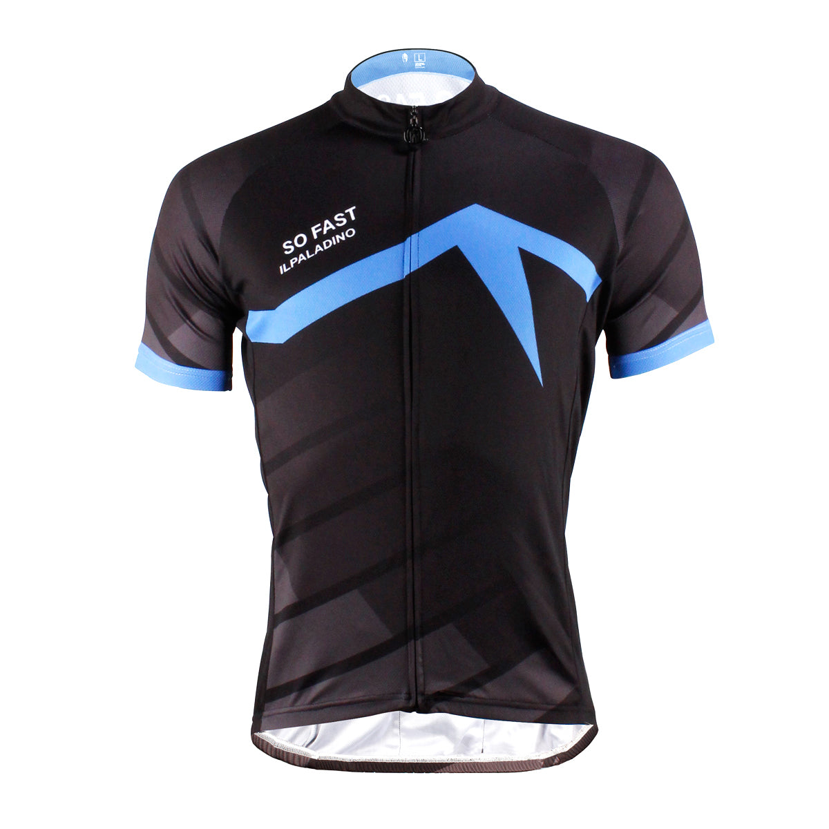 ILPALADINO SO FAST Men's Cycling Jersey Bike Shirt Black Breathable Quick Dry Professional Apparel Outdoor Sports Gear Leisure Biking T-shirt Cyclist Tights NO.620 -  Cycling Apparel, Cycling Accessories | BestForCycling.com 