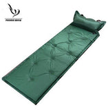 Nine-Dot 2.5cm/5cm Single Camping Mat Self-Inflating Sleeping Pad Inflatable Tent Air Mattress with Attached Pillow and Foldable Infinite Splicing Dampproof Waterproof for Outdoor Hiking Backpacking Tour Fishing Beach -  Cycling Apparel, Cycling Accessories | BestForCycling.com 
