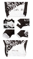 Ilpaladino Traditional Japanese Samurai Cycling Sport Breathable Black&White Jersey Men's Short-Sleeve Bicycling Shirts Summer Quick Dry Apparel Outdoor Sports Gear Leisure Biking T-shirt Wear NO.687 -  Cycling Apparel, Cycling Accessories | BestForCycling.com 