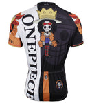 ONE PIECE Series Pirates Skeletal Musician Brook Men's Cycling Suit Jersey Team Jacket T-shirt Summer Spring Autumn Clothes Sportswear Anime Animation Manga Paramecia-type Revive Devil Fruit Eater NO.402 -  Cycling Apparel, Cycling Accessories | BestForCycling.com 