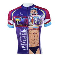 ONE PIECE Series Cola-powered Cyborg Franky Straw Hat Pirates Men's Cycling Suit/Jersey Team Kit Jacket T-shirt Summer Spring Autumn Clothes Sportswear Cartoon NO.080 -  Cycling Apparel, Cycling Accessories | BestForCycling.com 