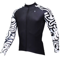 Sale Men's Long-sleeved Cycling Jersey for Spring and Summer Zebra Pattern Black Cycling Jersey Cycling Clothing Apparel Outdoor Sports Gear Leisure Biking T-shirt NO.371 -  Cycling Apparel, Cycling Accessories | BestForCycling.com 
