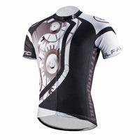ILPALADINO Men's Cycling Jersey Simple Style Comfortable Bike Shirt Mountain Biking Apparel Outdoor Sports Gear Leisure Biking T-shirt Black and White NO.618 -  Cycling Apparel, Cycling Accessories | BestForCycling.com 