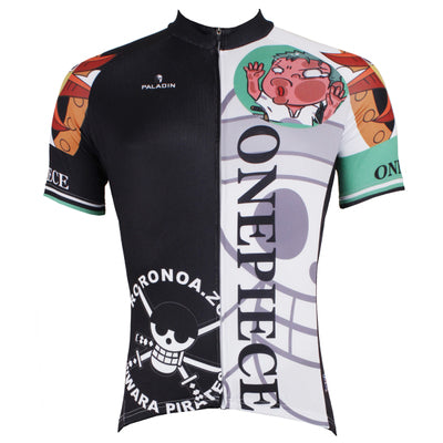 ONE PIECE Series Pirates Roronoa Zoro Swordsman Men's Cycling Jersey T – Cycling Apparel, Cycling Accessories
